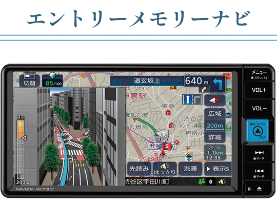 エントリーメモリーナビ
